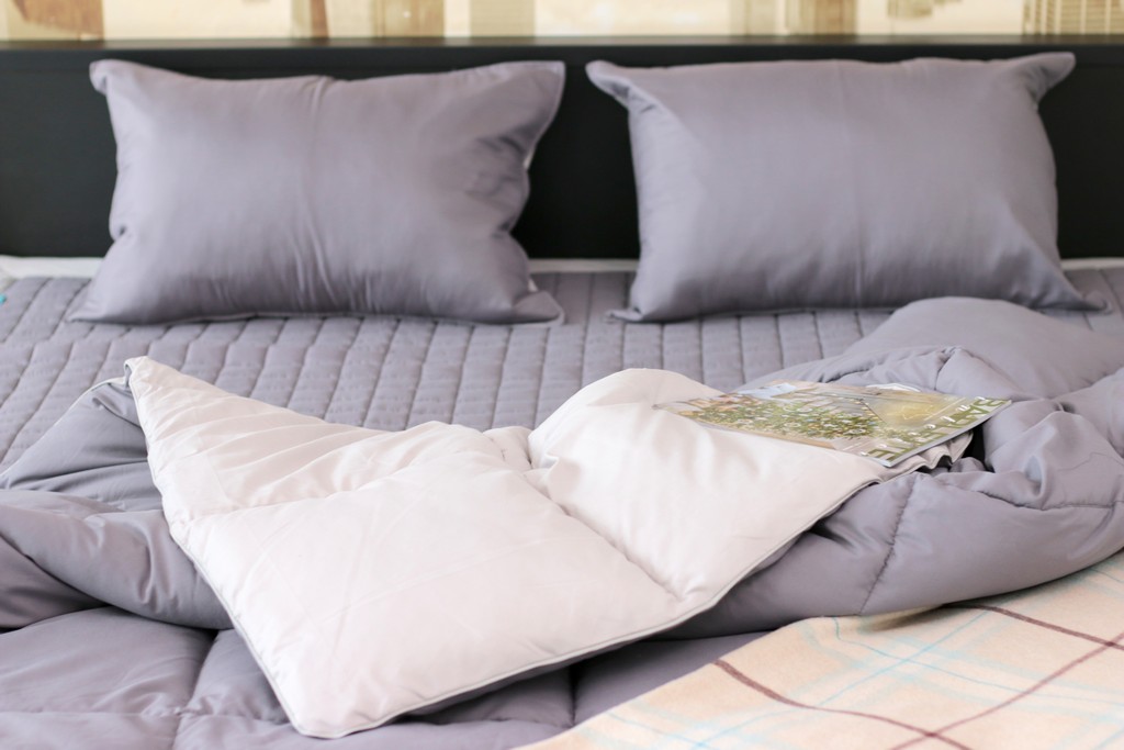 Комплект постельного белья GOCHU Solido set K серый