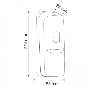 Диспенсер освежителя воздуха "MERIDA HARMONY BLUETOOTH" GHB703