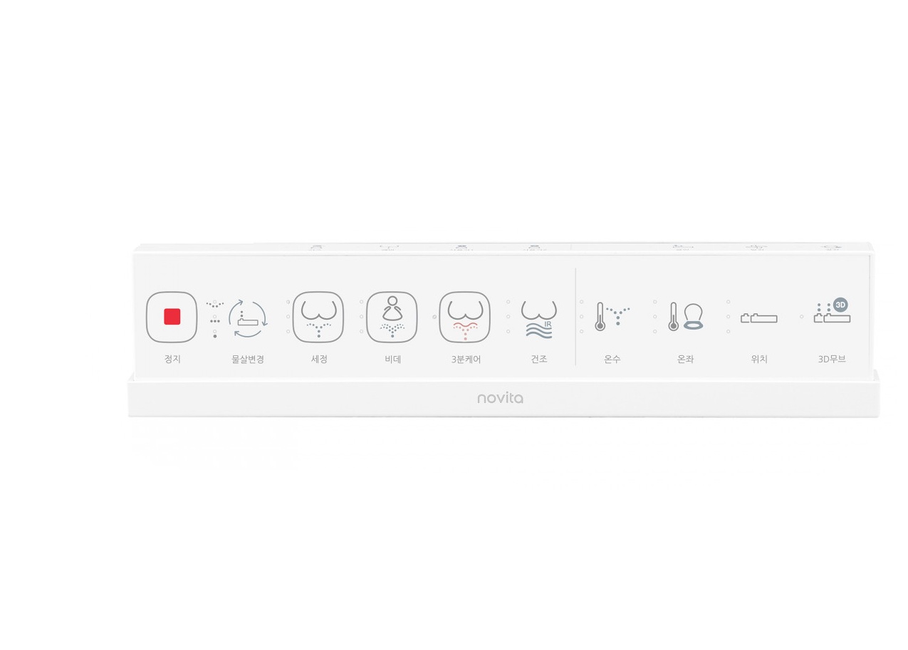 Электронная крышка-биде для унитаза Novita BD-E500H0