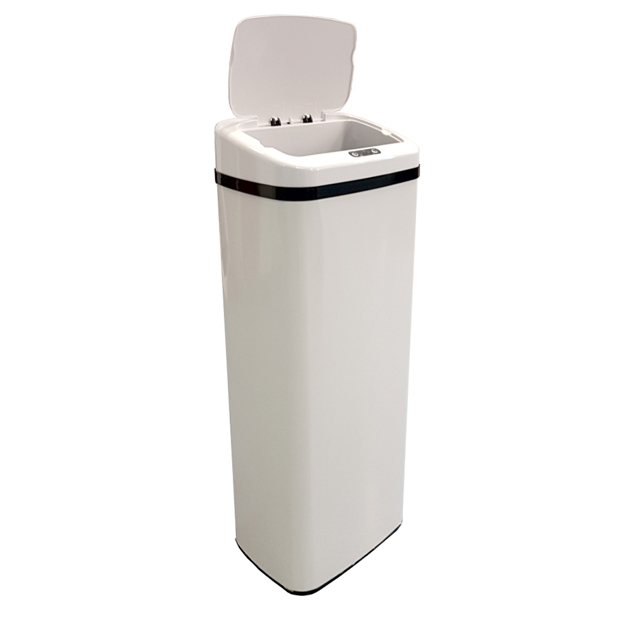 Урна сенсорная с автоматически открывающейся крышкой AGB-50W (белая)