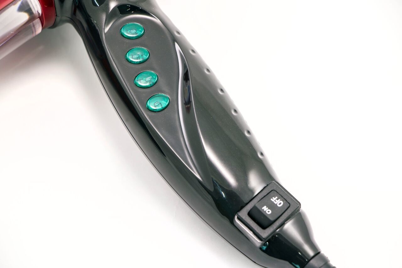 Фен с нефритом Jade Wind (красный)