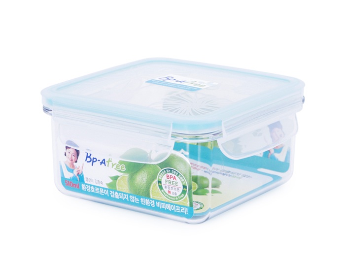 Тритановый контейнер с замками TR-21SQ 510 мл