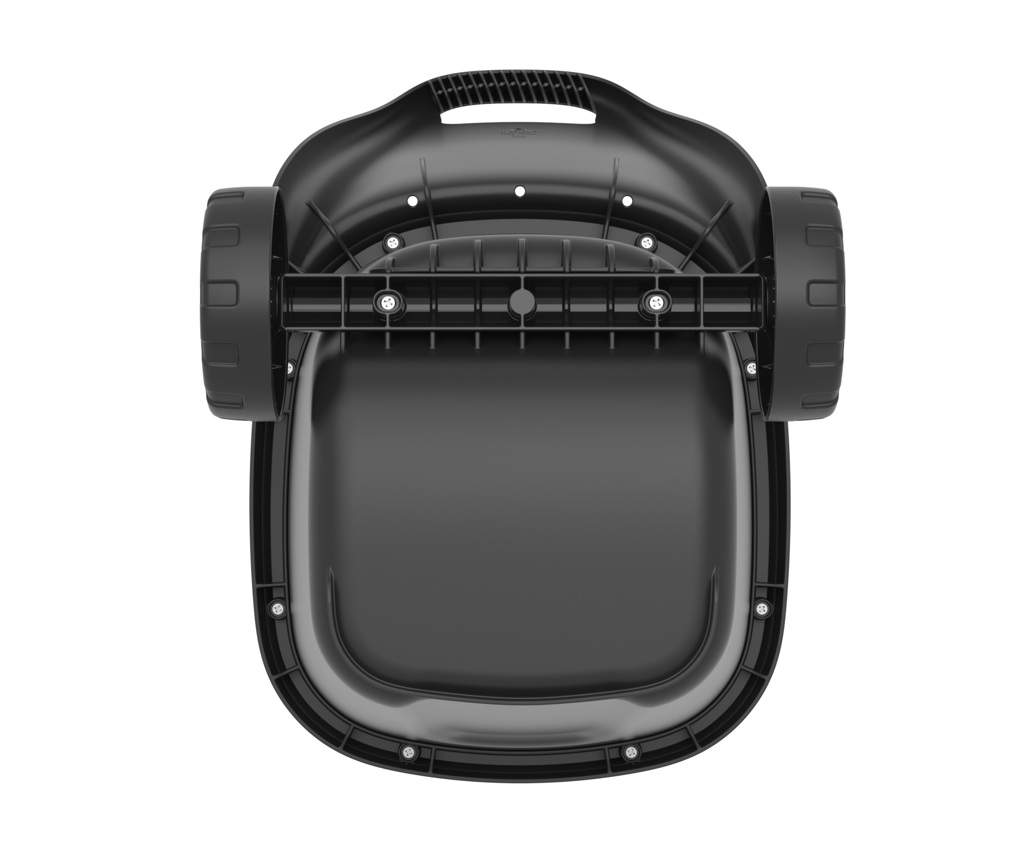 Тележка садовая 38л (57x39x95см) чёрный