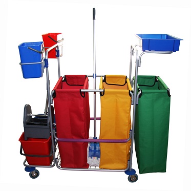 Универсальная тележка для раздельного (дифференцированного) сбора мусора  95.281