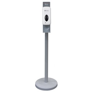 Мобильная стойка КЛАССИК для дезин. рук с сенсорным диспенсером (спрей) "ПОПУЛЯРНЫЙ"