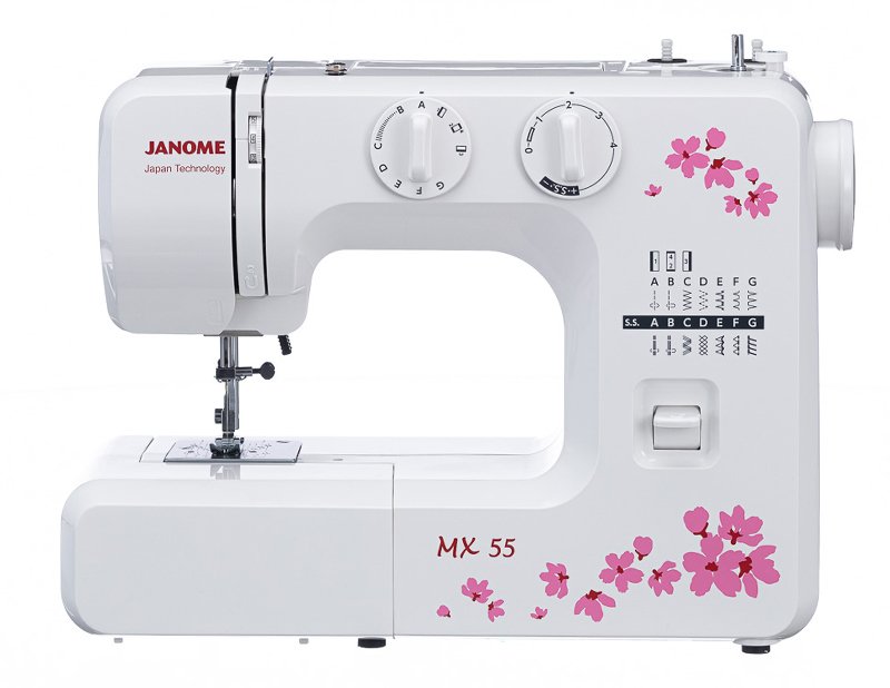 Электромеханическая швейная машина Janome MX 55