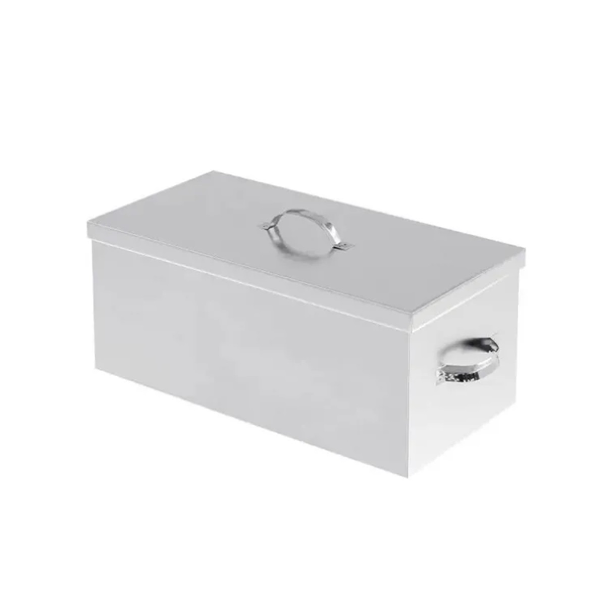 Коптильня двухуровневая горячего копчения (500х250х200 мм), металл 0,8 мм, 2 уровня, УЗБИ