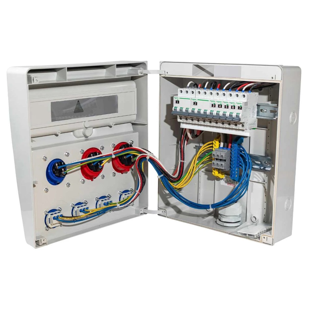 Навесной щит с розетками 220В + 380В EVOL COMBOX ULTRA 17 0107-027-1