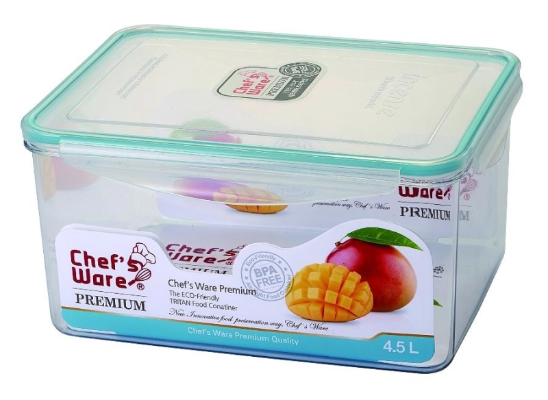 Тритановый контейнер с замками BPA FREE FL-062 4.5 л