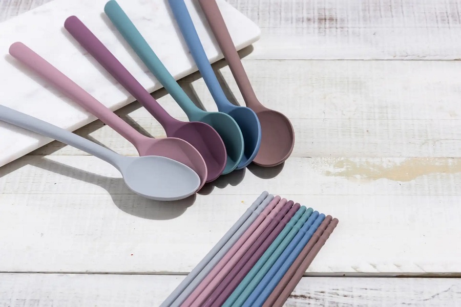 Силиконовые палочки для еды KF Pastel