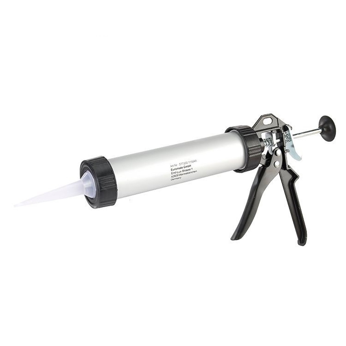 Пистолет для герметика 375 мм закрытый  WORKPRO