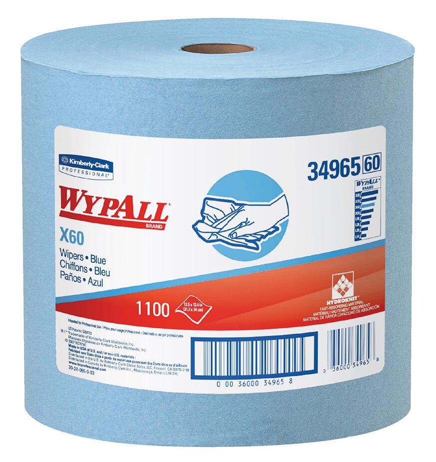 Протирочный материал в рулоне Kimberly-Clark Wypall® X60 34965
