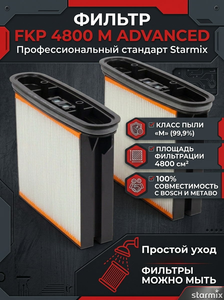 Фильтр складчатый FKP 4800 M ADVANCED, Starmix