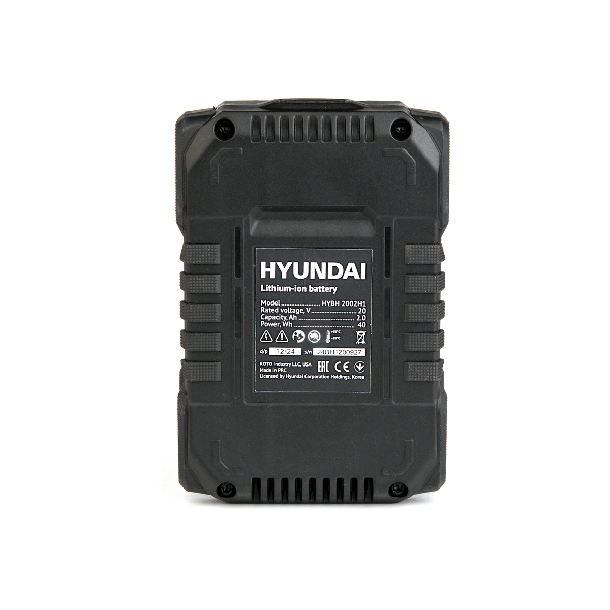 Литий-ионный аккумулятор Hyundai HYBH 2002H1