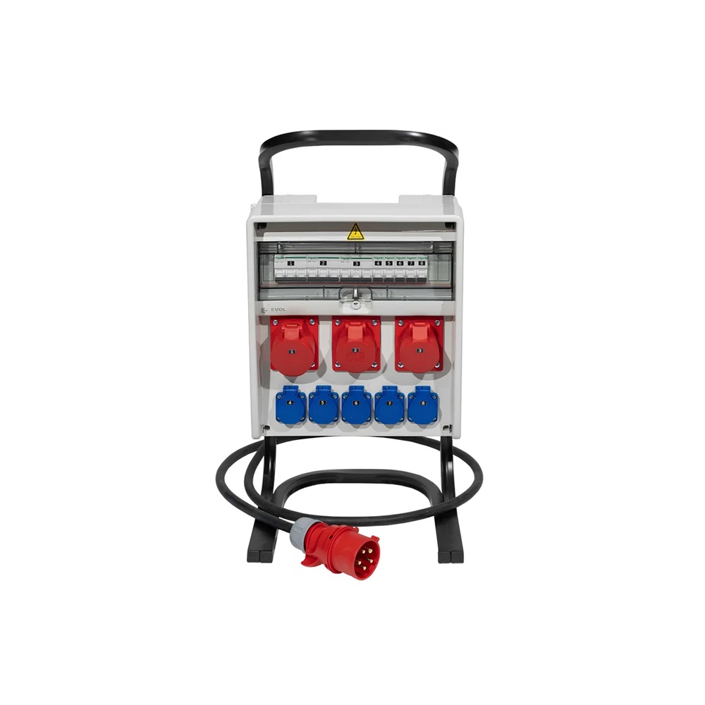 Переносной щит с розетками 220В + 380В EVOL PARTNER ULTRA 0607-035-1