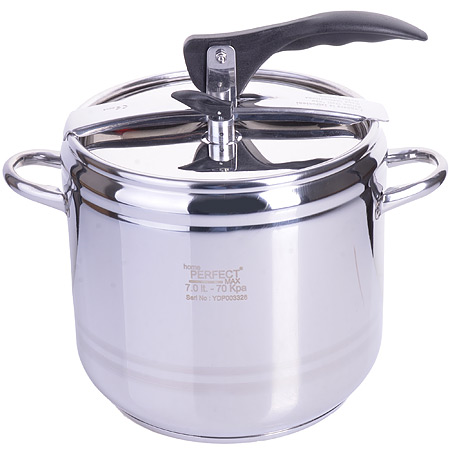 Скороварка Home Perfect на 7л+ стек. крышка 80159