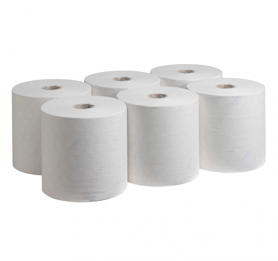 Бумажные полотенца в рулонах Kimberly-Clark Scott Control 6622, однослойные