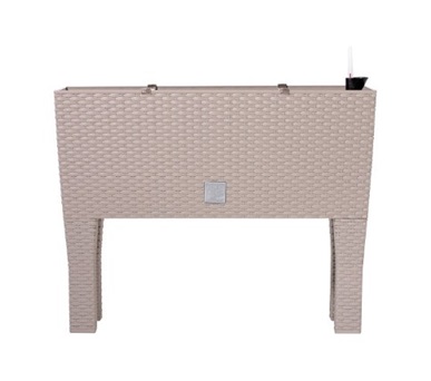 Кашпо с автополивом Prosperplast Rato Case High 30л, мокко