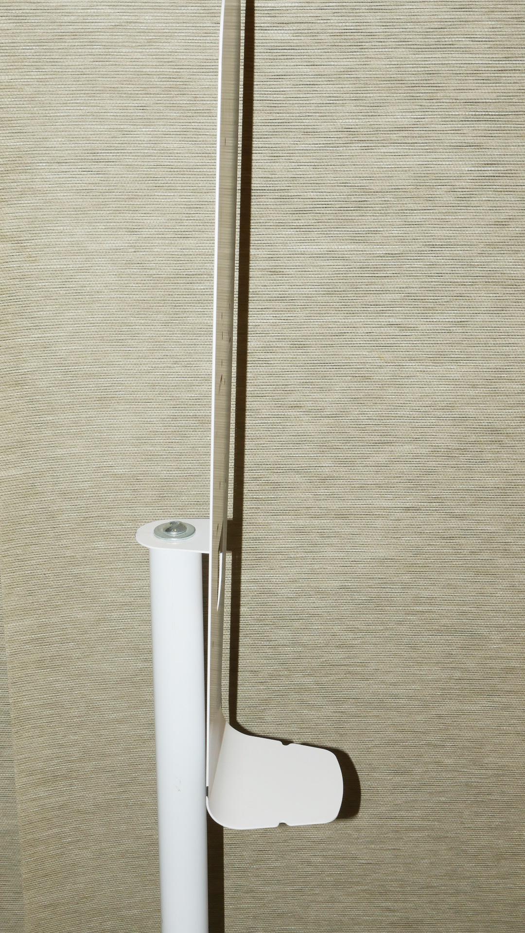 Мобильная стойка с каплеуловителем для дезинфекции рук (белая)