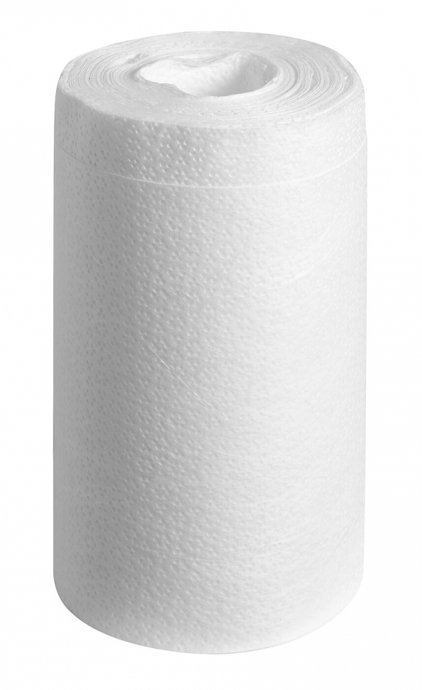 Протирочная салфетка Kimberly-Clark Wettask® DS в малых рулонах + герметичное ведро-диспенсер 7752