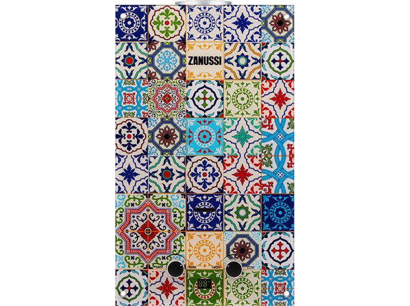 Газовая колонка Zanussi GWH 10 Fonte Glass Fregio НС-1192416