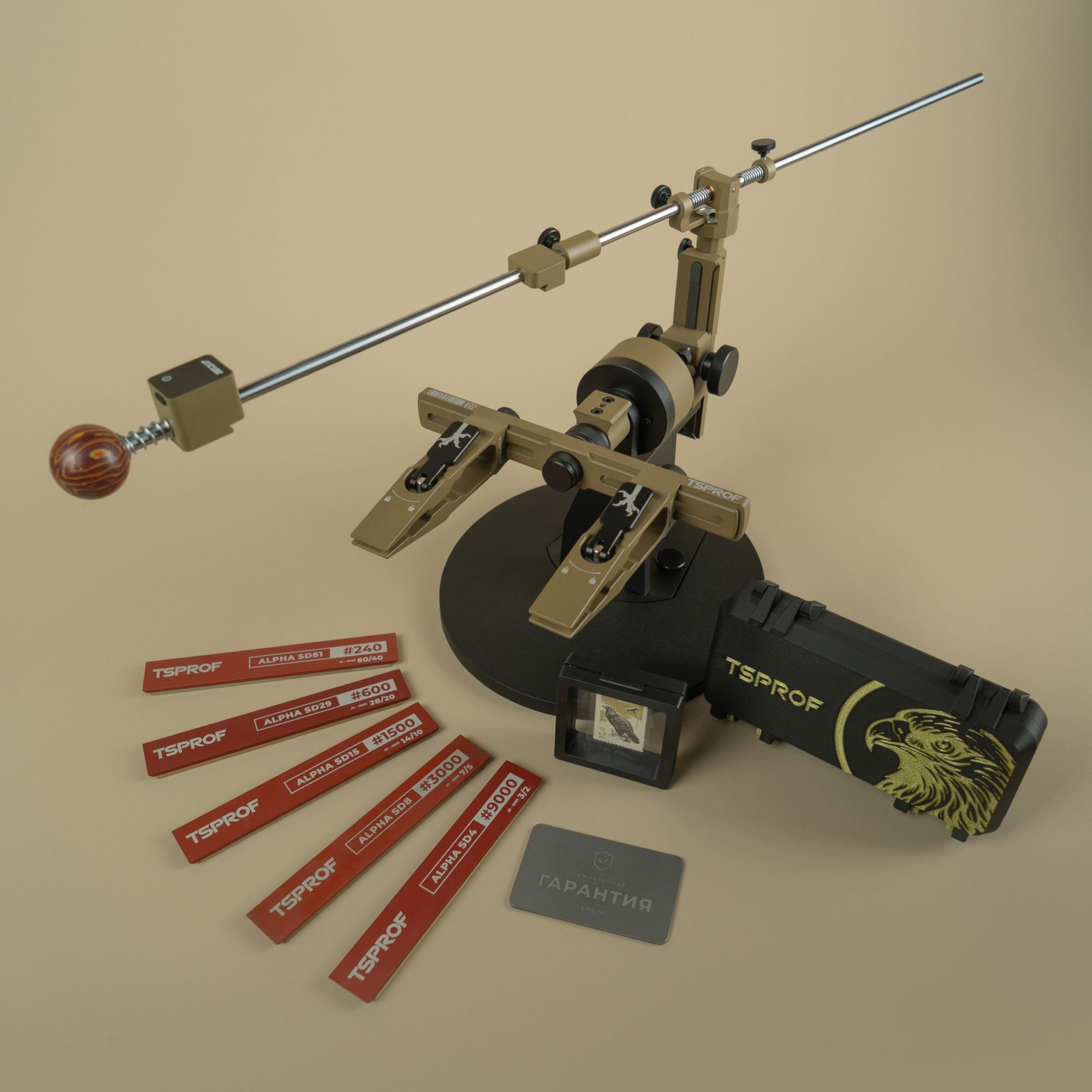 Набор для заточки TSPROF Профиль К03 Pro AL "Степной Орёл"