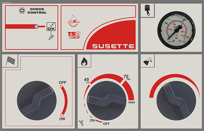 Biemmedue Мойка высокого давления с подогревом воды SUSETTE 200/15