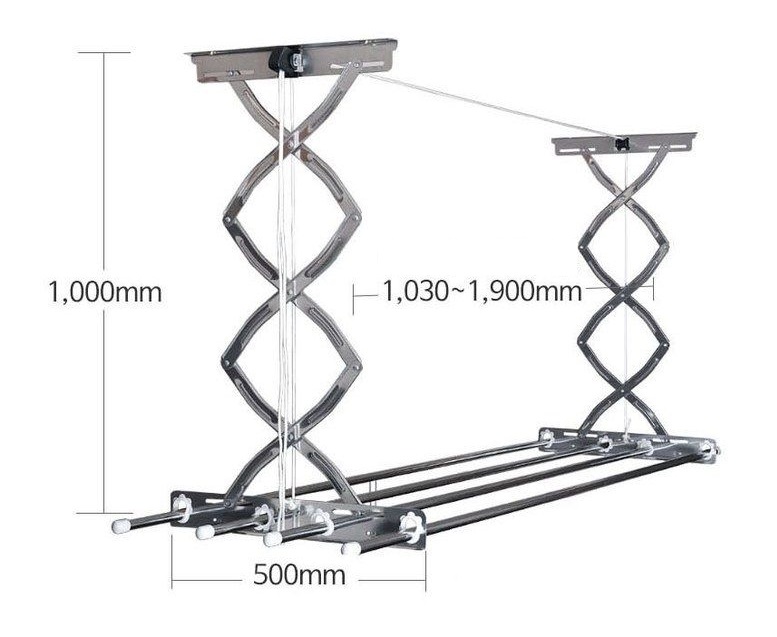 Потолочная сушилка на балкон Gochu Artex Smart AS 1000