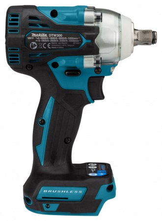 Гайковерт ударный аккумуляторный Makita DTW300SF1J LXT 18В, 1х3.0 Ач, 1/2\", 330 Нм, 0 – 3200 об/мин