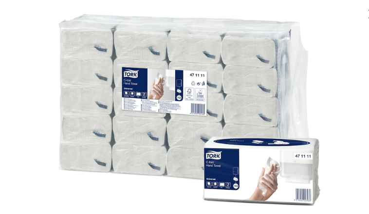 471111 Tork листовые полотенца Singlefold C-сложения