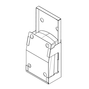 Корпус для монтажа сенсорного дозатора пены MERIDA TOP AUTOMATIC за зеркалом GWT503