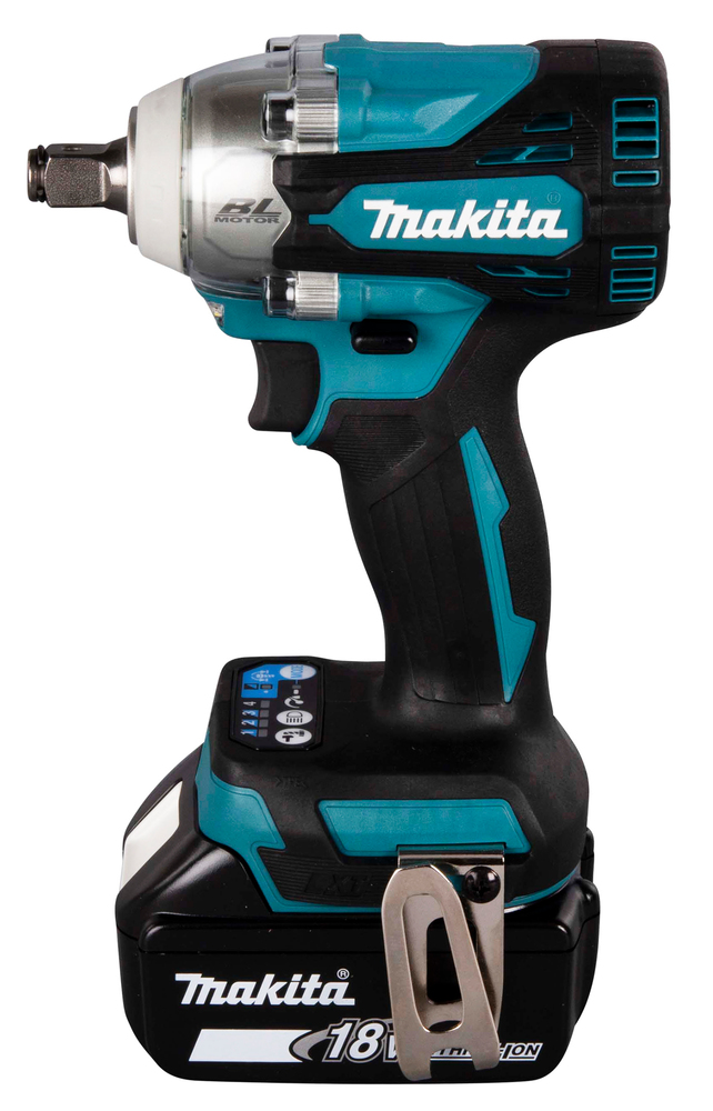 Гайковерт ударный аккумуляторный Makita DTW300RTJ LXT 18В, 2х5.0 Ач, 1/2\", 330 Нм, 0 – 3200 об/мин