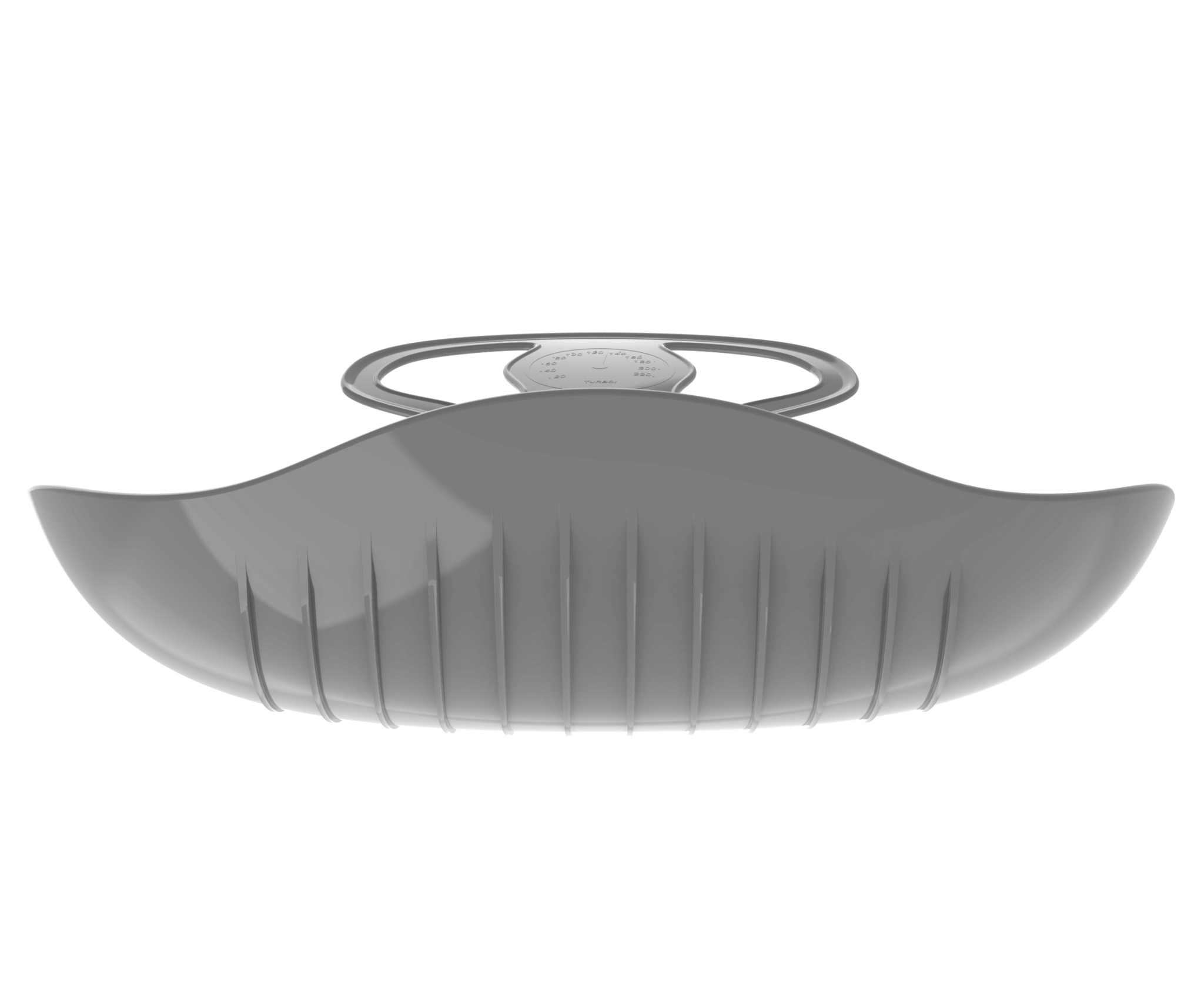 Санки-ледянки "Скороход" 65х42 см (серый)