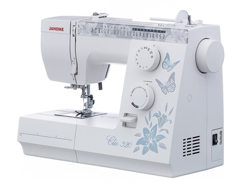 Электромеханическая швейная машина Janome Clio 320