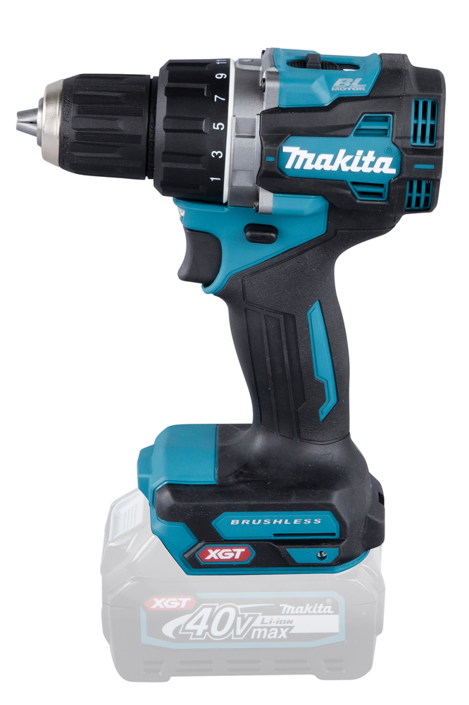 Дрель-шуруповерт аккумуляторная Makita DF002GZ XGT 40В, 65 Нм, 2200 об/мин, без акб и ЗУ