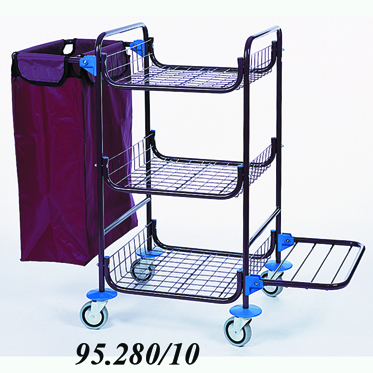 Тележка для горничной «Спектр» базовая модель 95.280