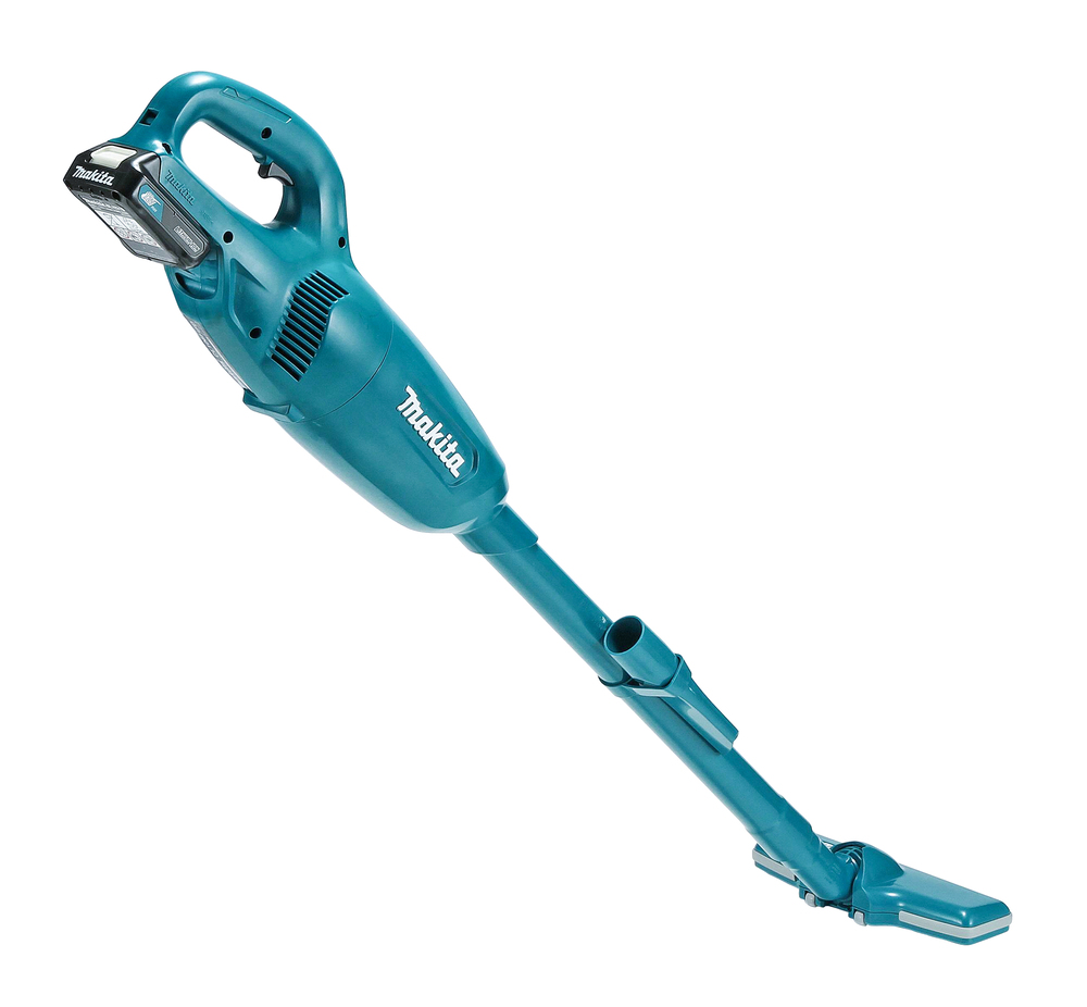 Пылесос аккумуляторный Makita CL106FDWY 10.8В, 1х1.5 Ач Li-ion, 31 мбар, 0,6 л