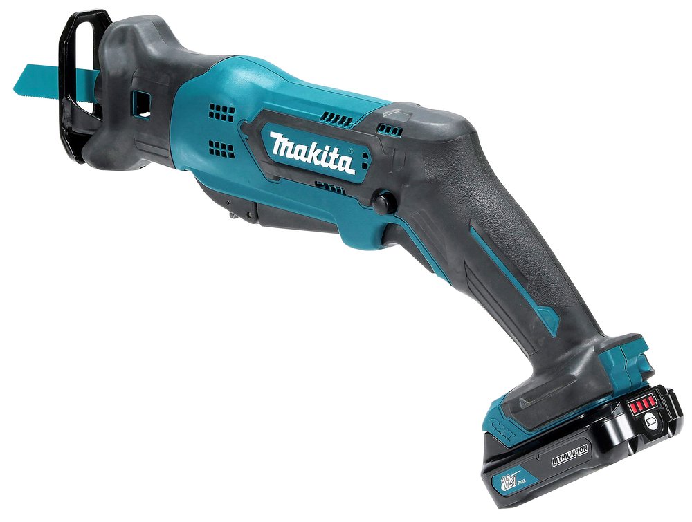 Пила сабельная аккумуляторная Makita JR103DZ 10.8В, Li-ion, 0-3300 об/мин, 13 мм, без акб и ЗУ