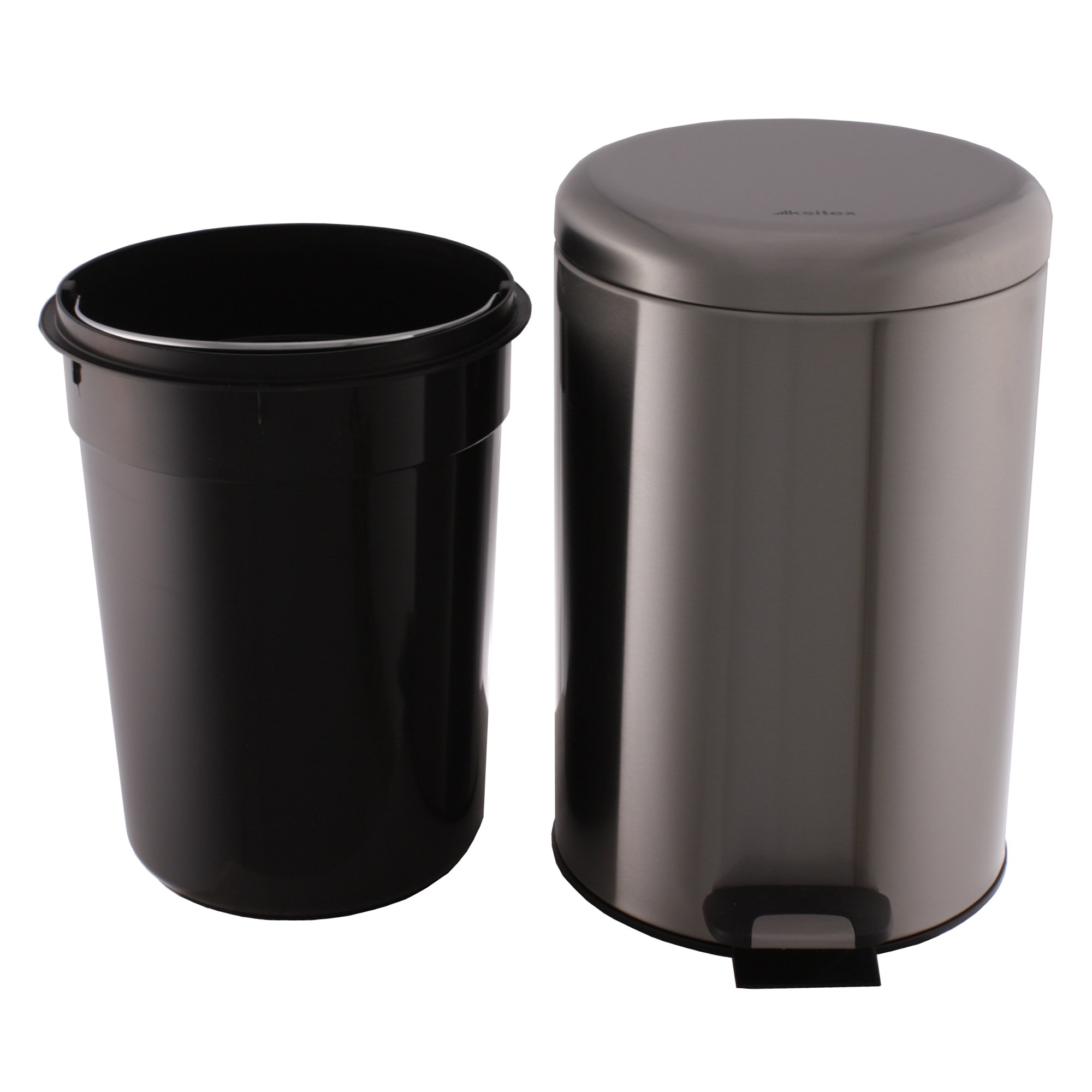 Урна с механизмом поднятия крышки Ksitex BGR-12M (матовая)