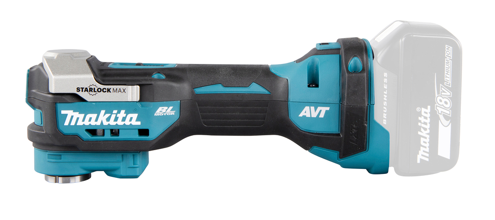 Аккумуляторный многофункциональный инструмент Makita DTM52Z 18В, 10000-20000 об\мин, Starlock/Starlock Plus/Starlock Max, без акб и ЗУ