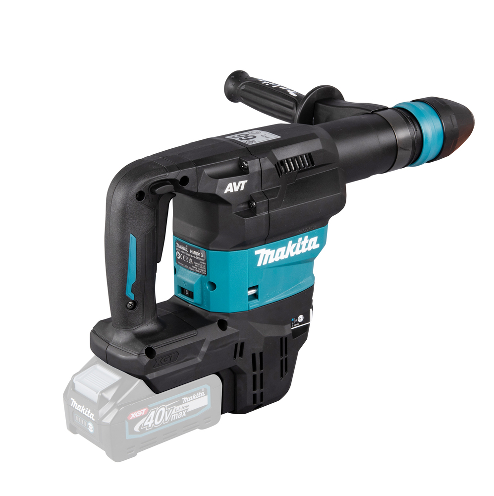 Отбойный молоток аккумуляторный Makita HM001GZ02 XGT 40 В, 9,4 Дж, SDS-MAX, без акб и ЗУ