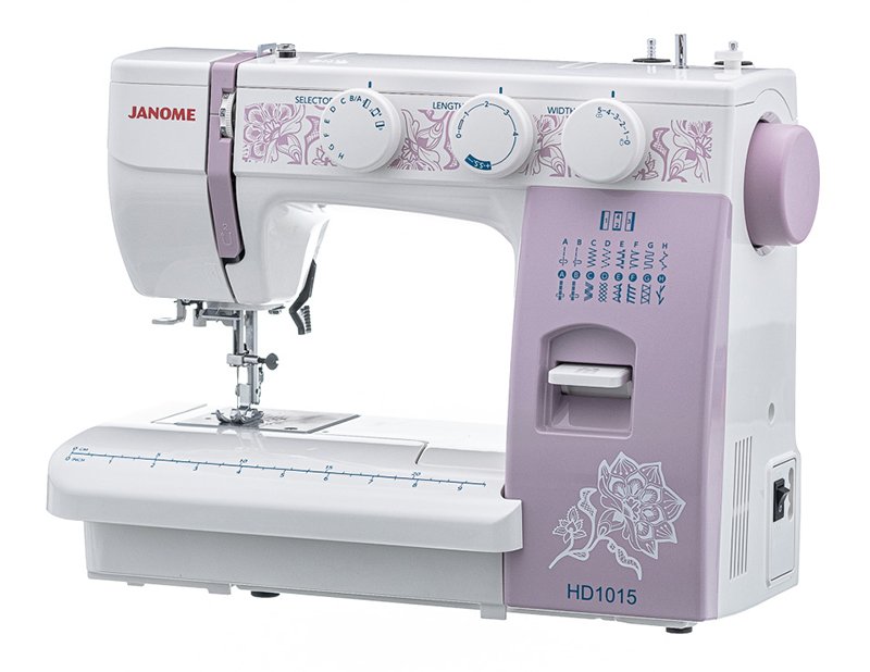Электромеханическая швейная машина Janome HD1015