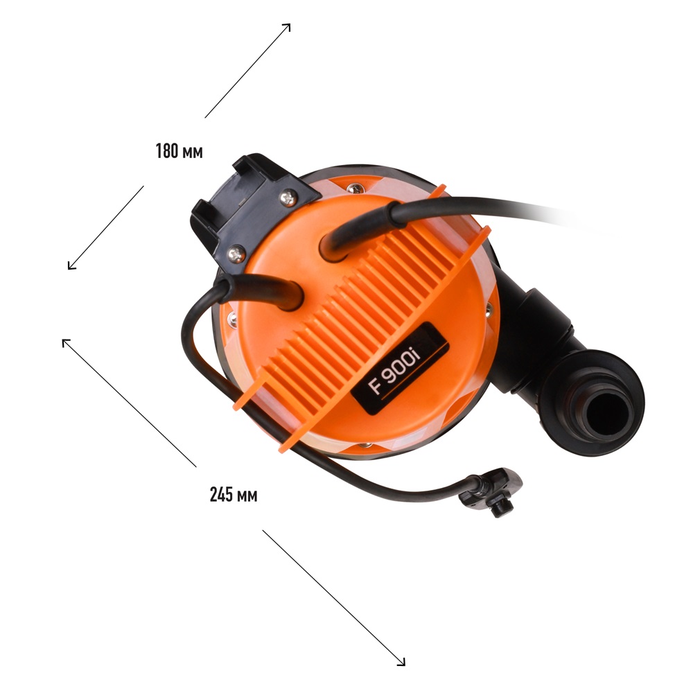 Насос дренажный PATRIOT F 900i для грязной воды, 920 Вт