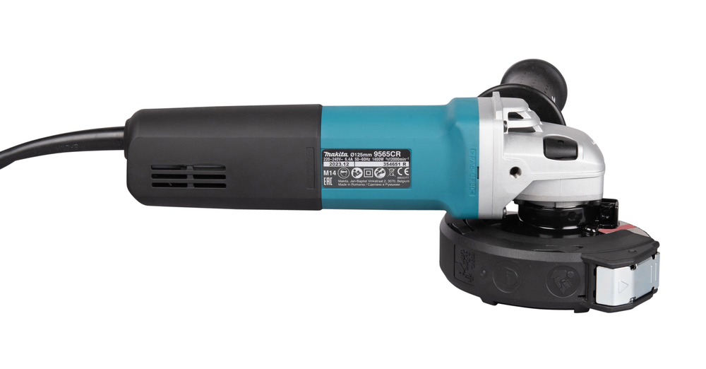 Угловая шлифовальная машина электрическая Makita 9565CR 1400 Вт, 125 мм, 12000 об/мин