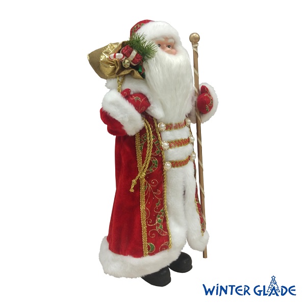 Фигурка Дед Мороз 46 см (красный)