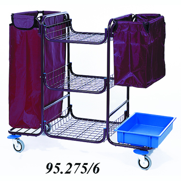 Тележка для горничной «Кабриолет» базовая модель