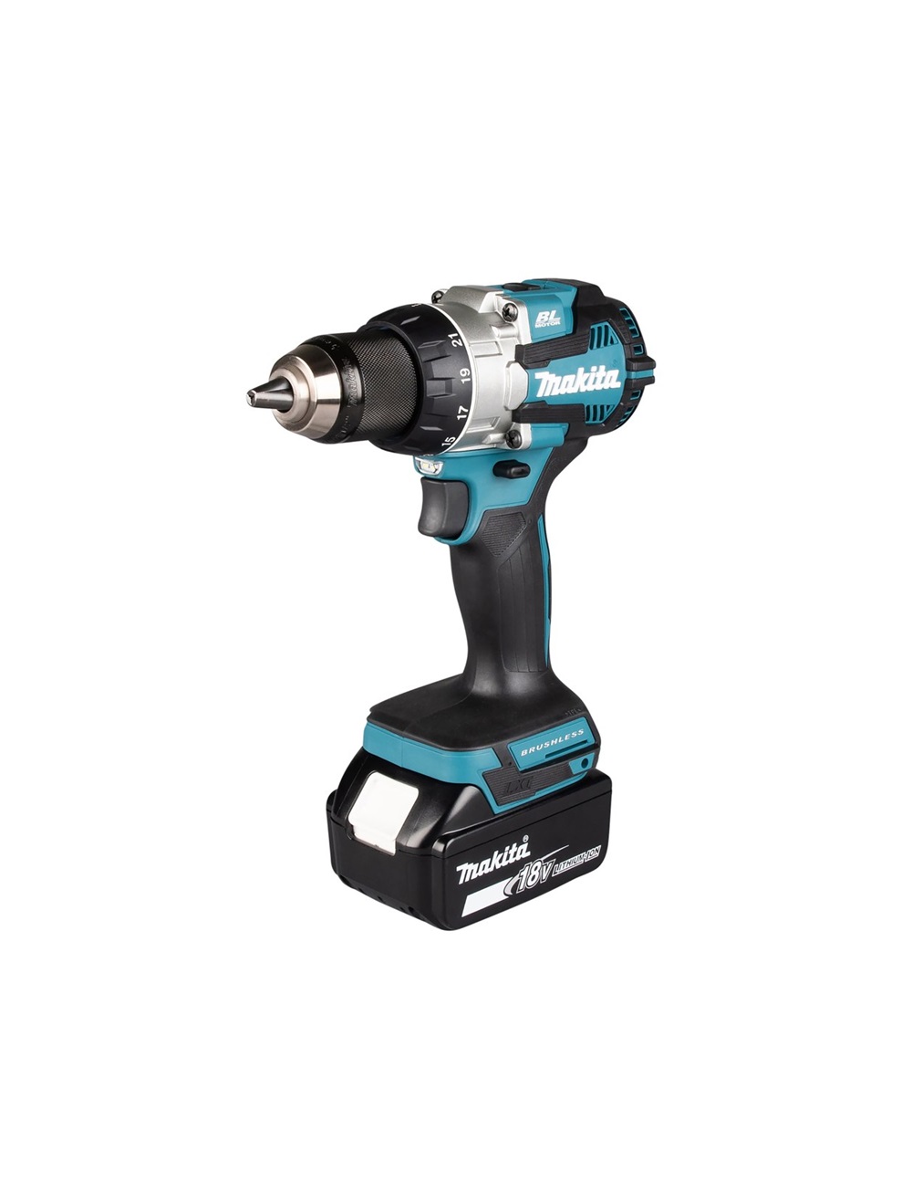 Дрель-шуруповерт аккумуляторная Makita DDF489Z LXT 18В, 130 Нм, 2100 об/мин, без акб и ЗУ