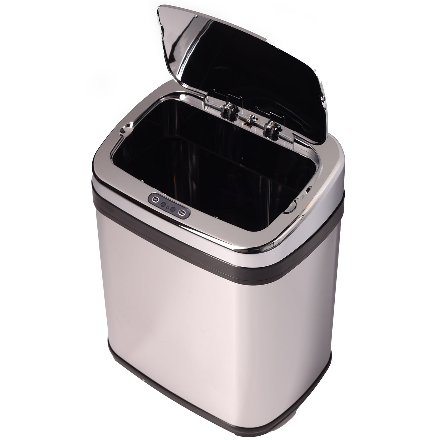 Урна сенсорная с автоматически открывающейся крышкой AGB-20S (хром)