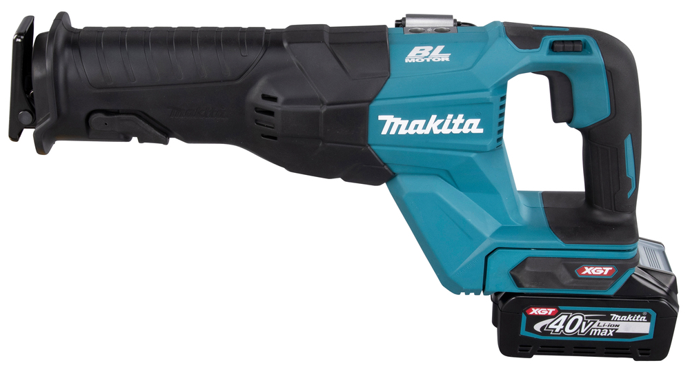 Пила сабельная аккумуляторная Makita JR001GM201 Li-ion, 40В, XGT, 32 мм, 0 - 3000 об/мин
