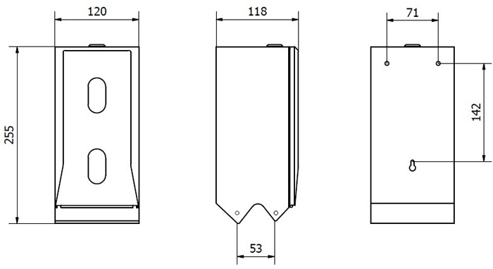 Диспенсер для туалетной бумаги Jofel АF12000